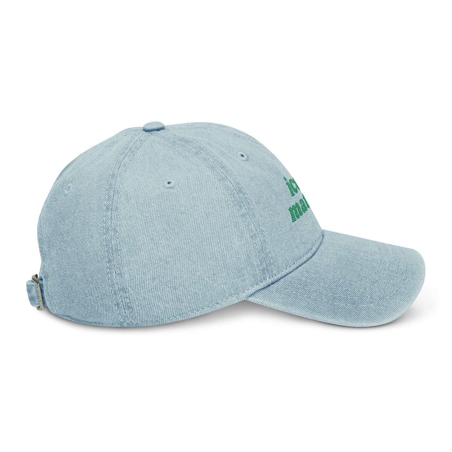 Iced Matcha Denim Hat
