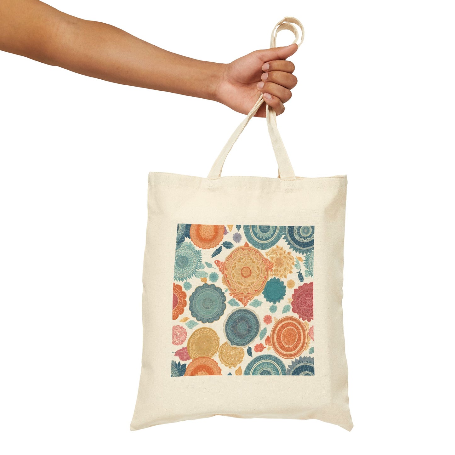 Namaste Cotton Canvas Tote Bag