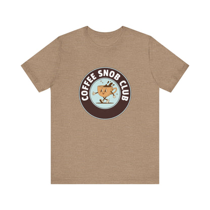 Coffee Snob Tee - Unisex Jersey Short Sleeve