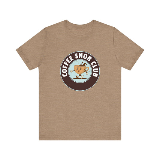 Coffee Snob Tee - Unisex Jersey Short Sleeve