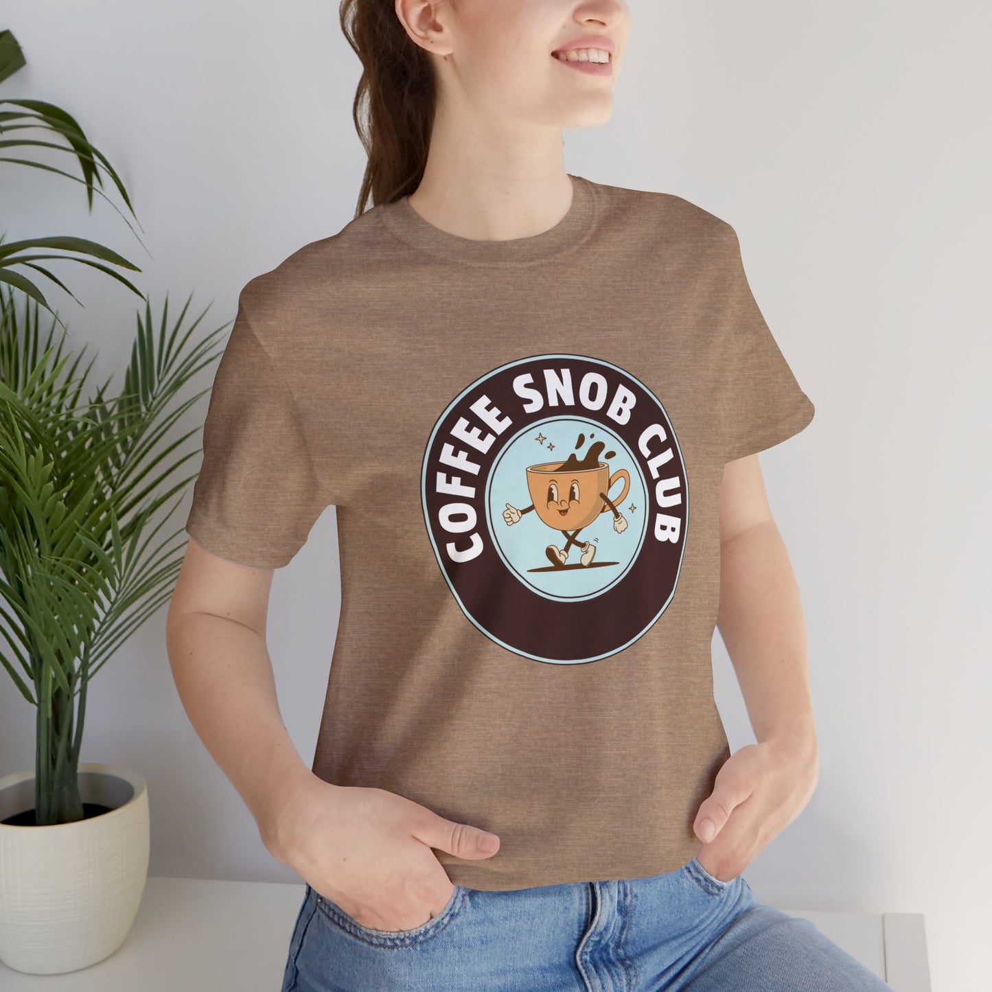 Coffee Snob Tee - Unisex Jersey Short Sleeve